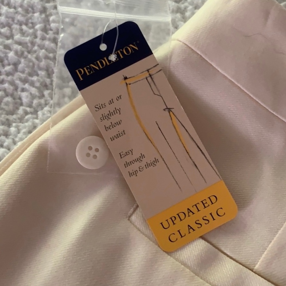 Pendleton Cream Pant - Picture 5 of 7